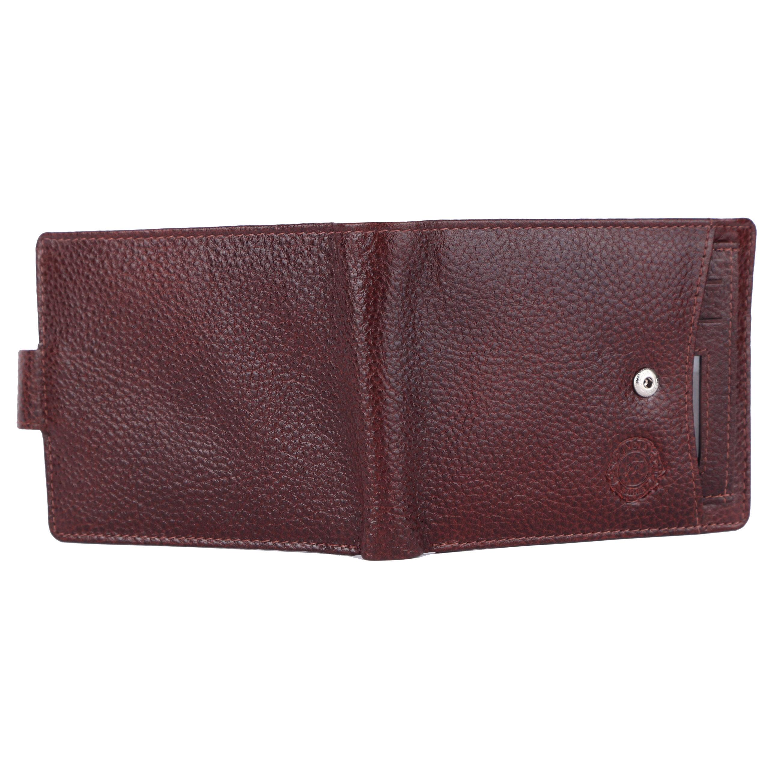 klauss premium leather wallet – dark brown klauss premium leather wallet – dark brown