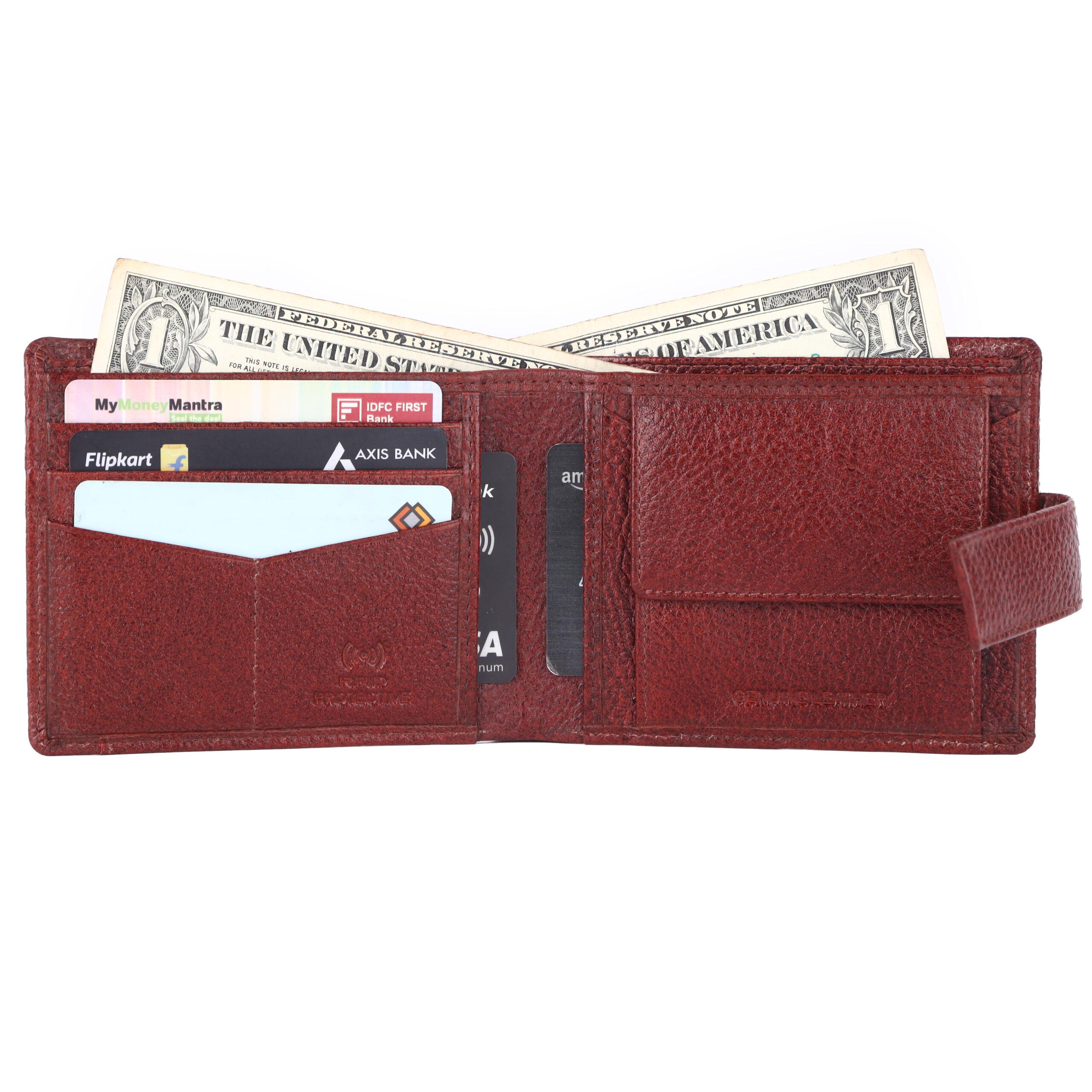 klauss premium leather wallet – light brown klauss premium leather wallet – light brown