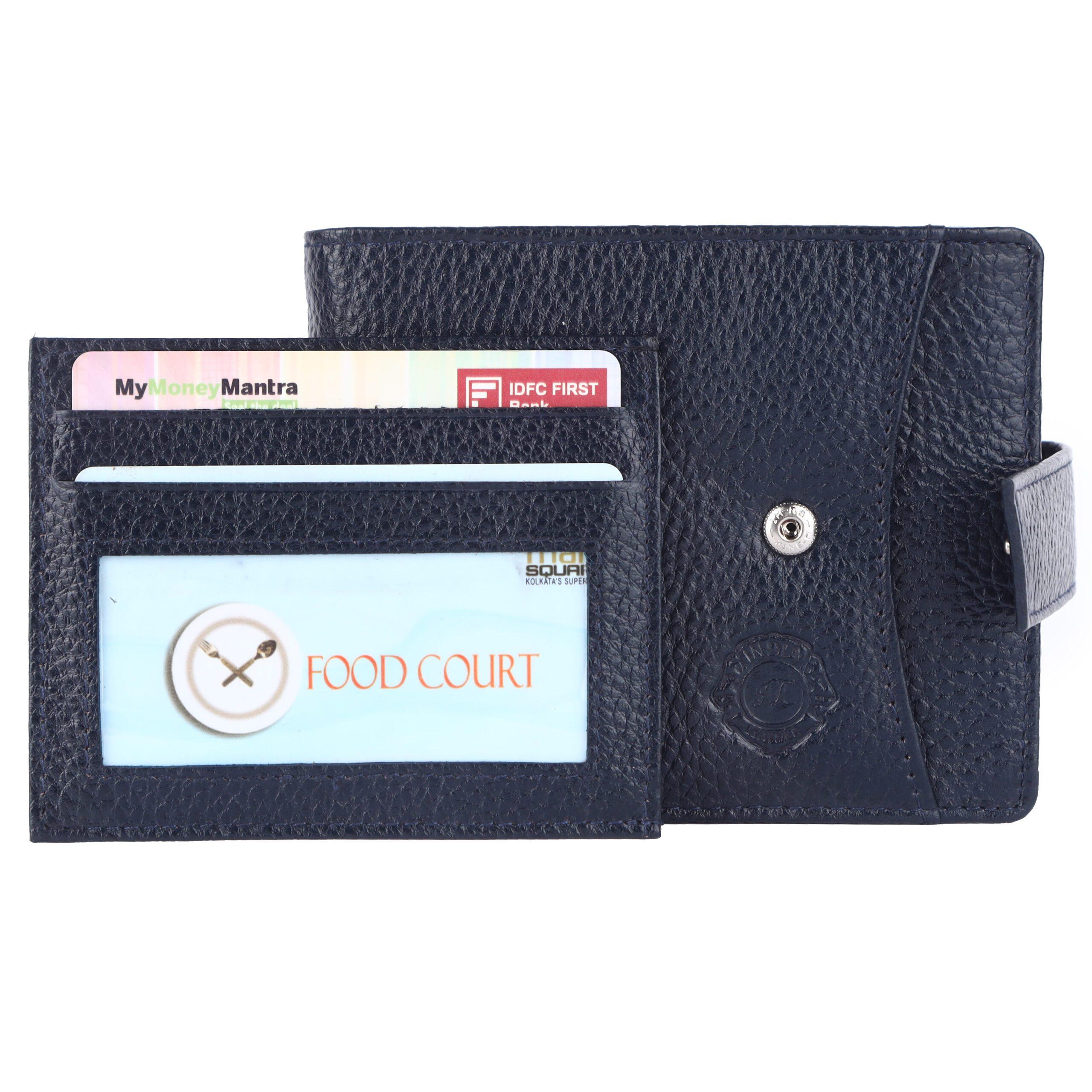 klauss premium leather wallet – navy blue klauss premium leather wallet – navy blue