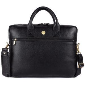 klauss 15 inch brown leather laptop bag – timeless craftsmanship for the modern professional